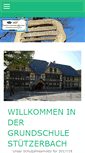 Mobile Screenshot of grundschule-stuetzerbach.de